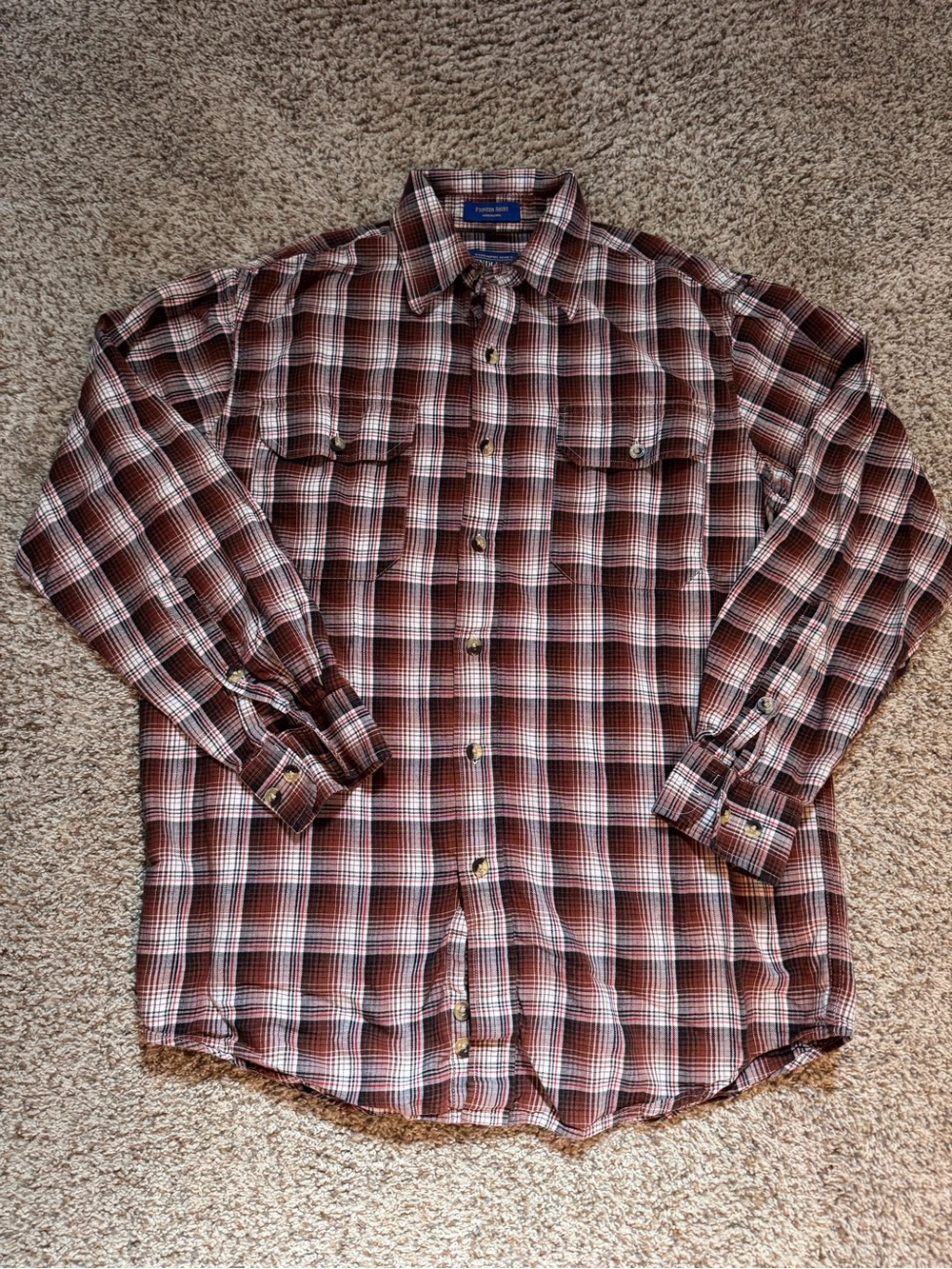 Pendleton Pioneer Plaid Shirt- Men’s M - Picture 2 of 6